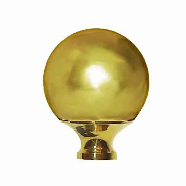 Brass Bed Balls, 2 inch