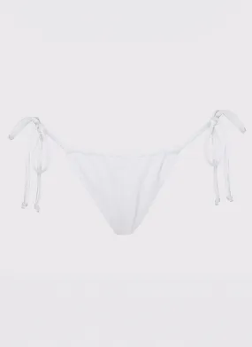 Calista Bikini Bottoms - White