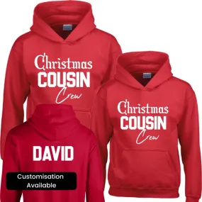 Christmas Cousin Crew Red Hoodies