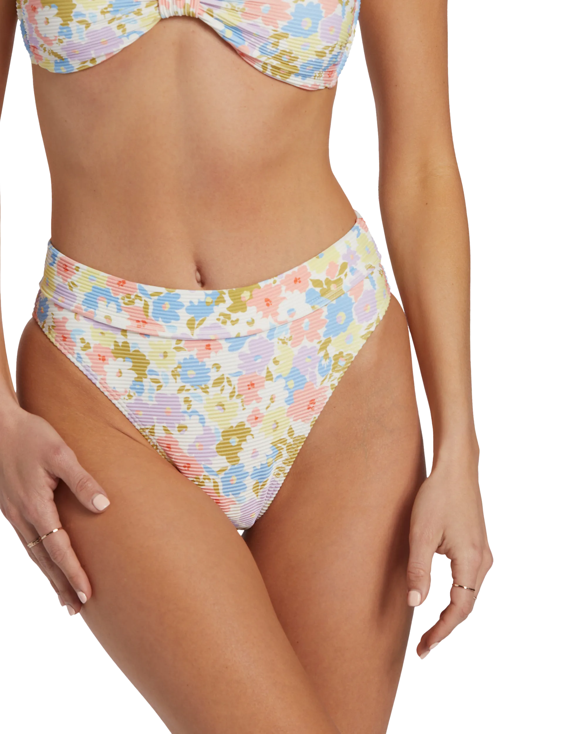 Dream Chaser Tanlines Maui Bikini Bottoms in Multi