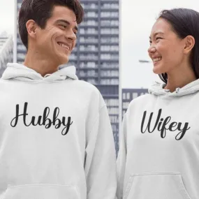 Hubby and Wifey Matching Set - Perfect Couple's Gift!