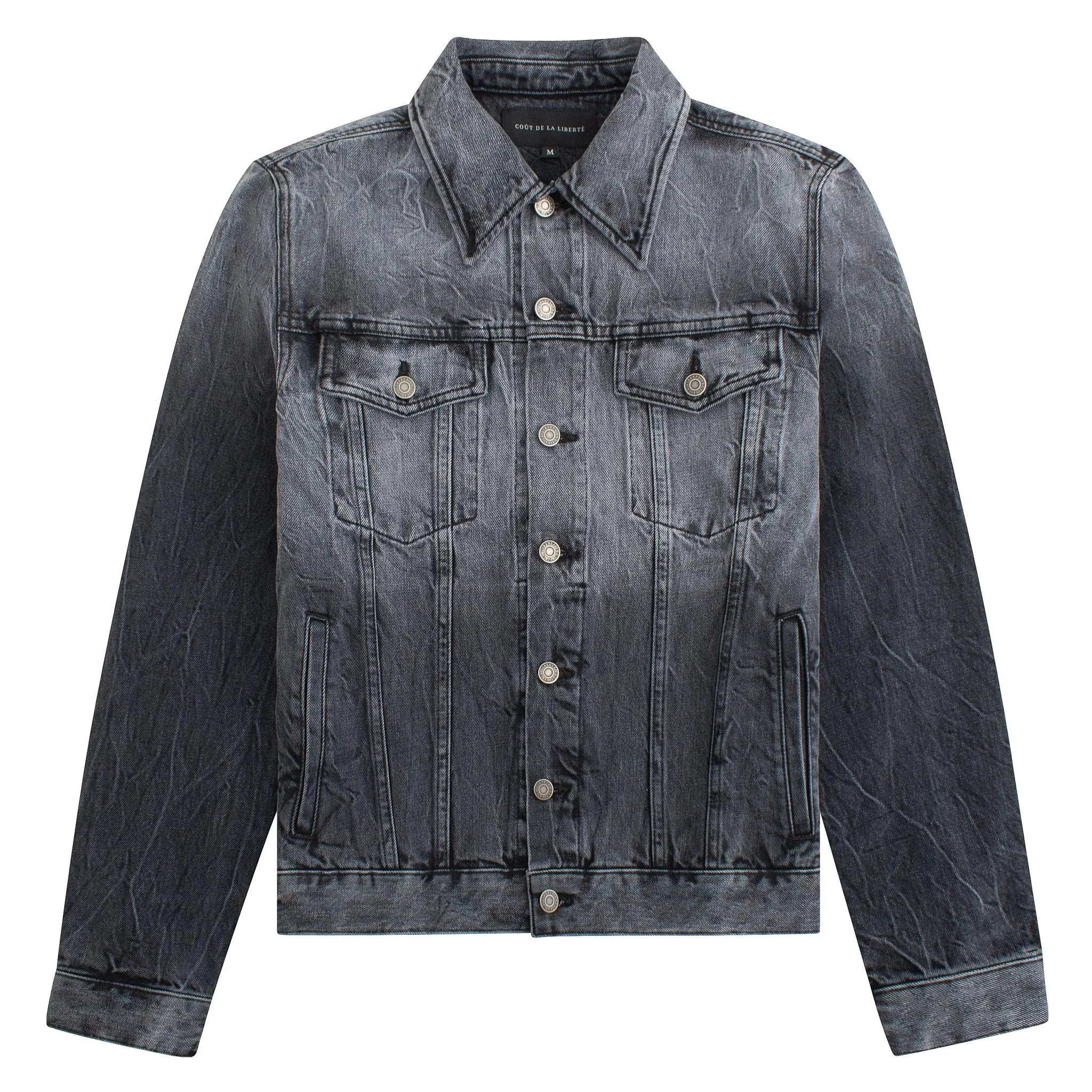 Johnny Black Rigid Denim Jacket