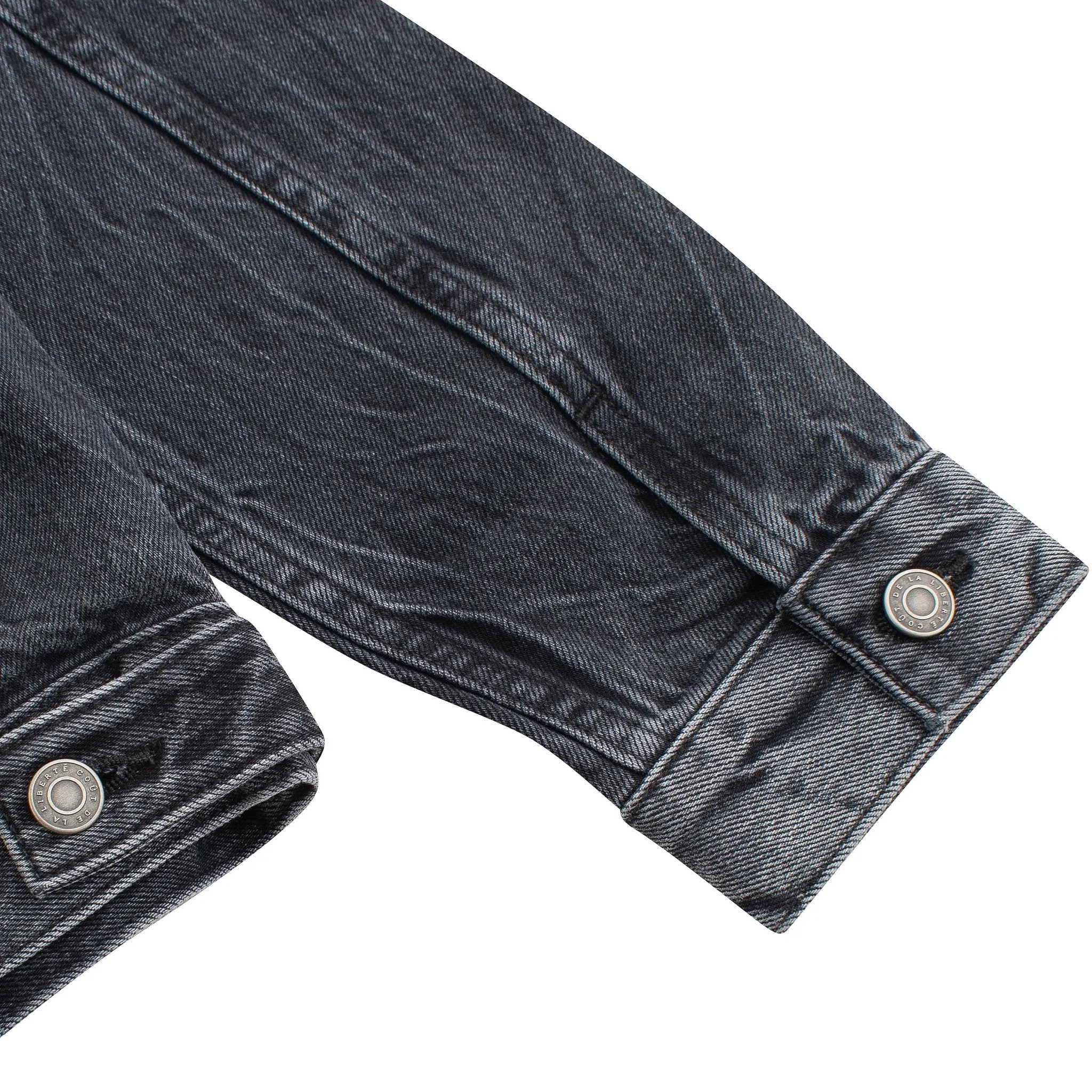 Johnny Black Rigid Denim Jacket