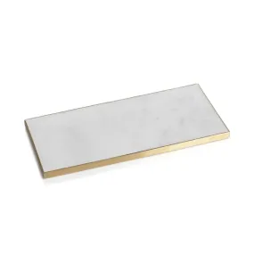 Mannara 15" Long Marble Vanity Tray