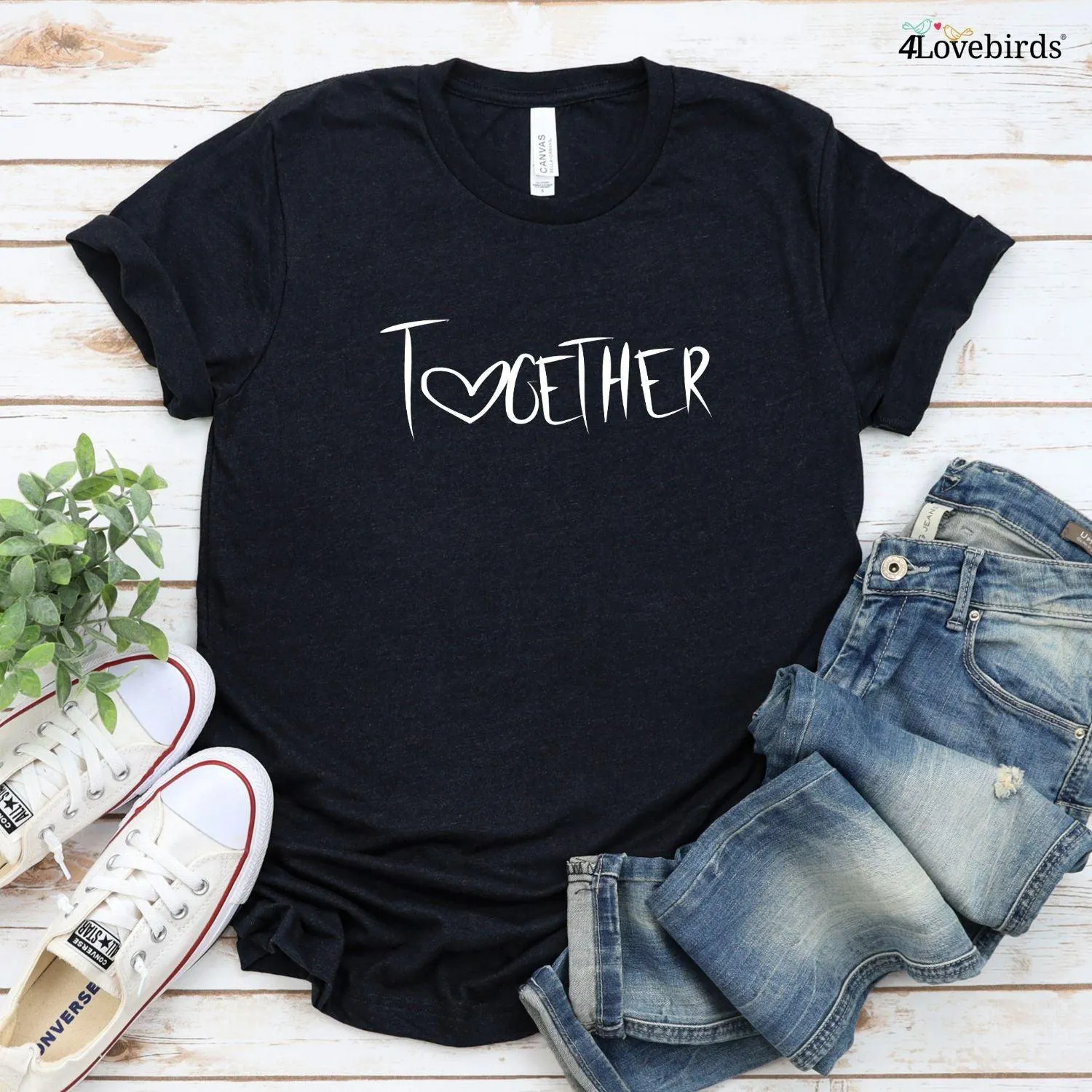 Matching Set: Together Forever Hoodies, Sweatshirts, Shirts, Longsleeves, Anniversary Tops