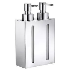 Outline Double Wall-Mount Soap Dispenser