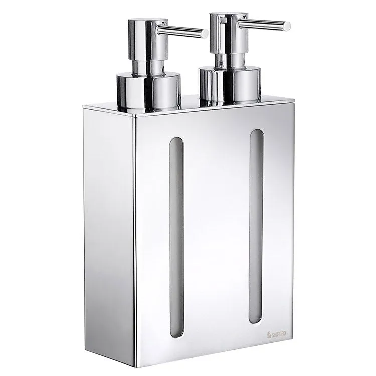 Outline Double Wall-Mount Soap Dispenser