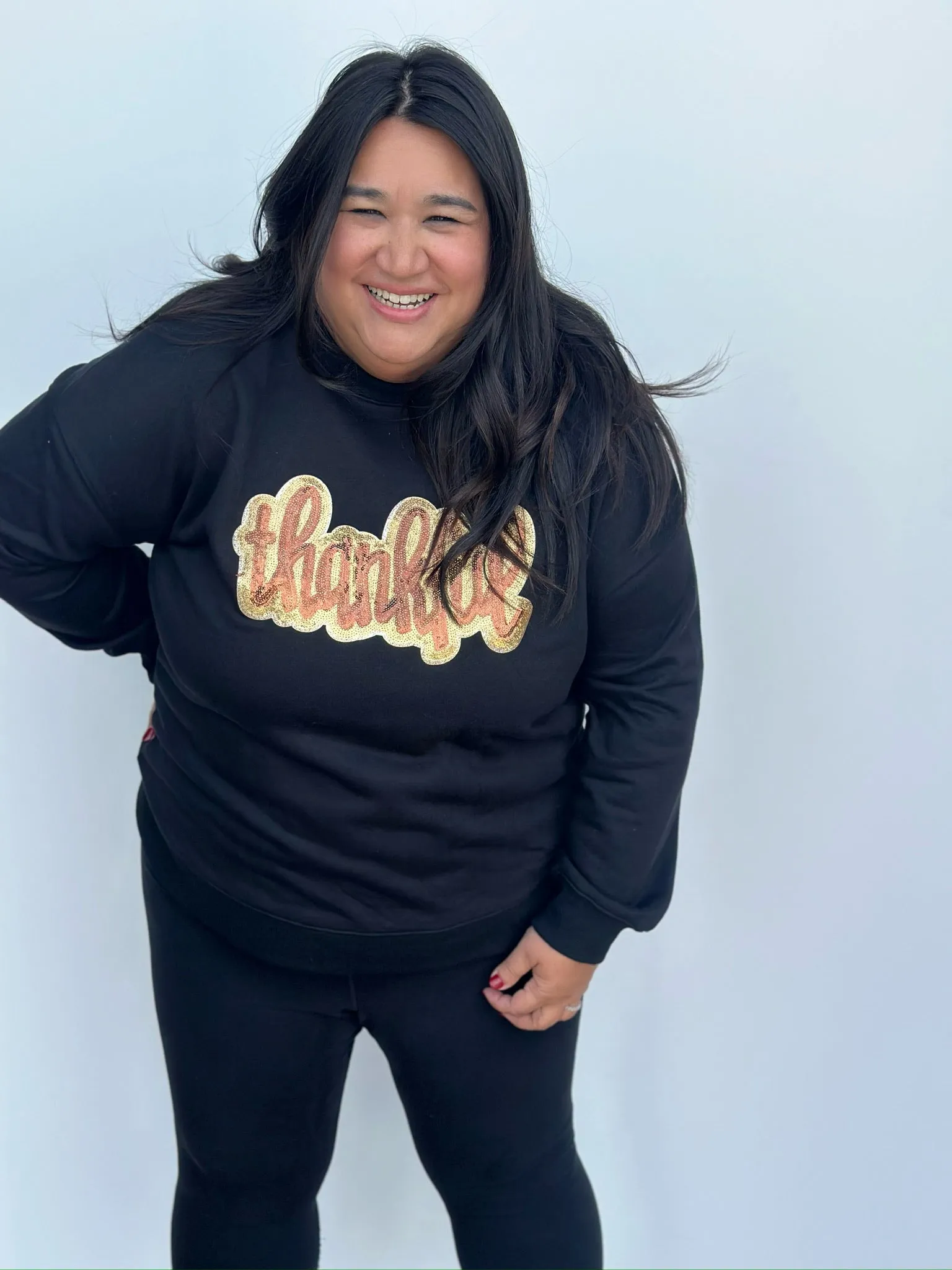 Sparkle Thankful Sweatshirt