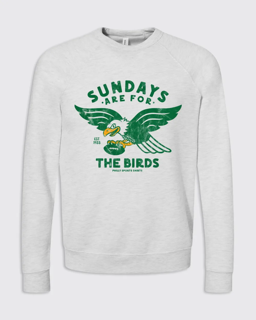 Sundays Are For The Birds Vintage Crewneck